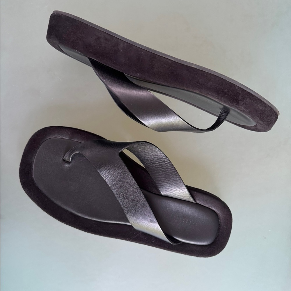 The Row Black Women's Sandals